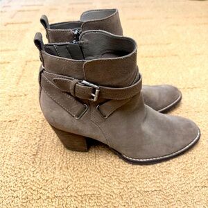 Sam Edelman Taupe Ankle Booties